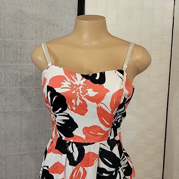 BRAND NEW CATO FIT &FLARE FLORAL SPAGHETTI STRAP DRESS - Picture 13 of 15